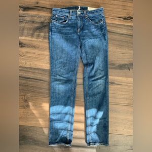 Rag and Bone Dre low rise slim boyfriend jeans